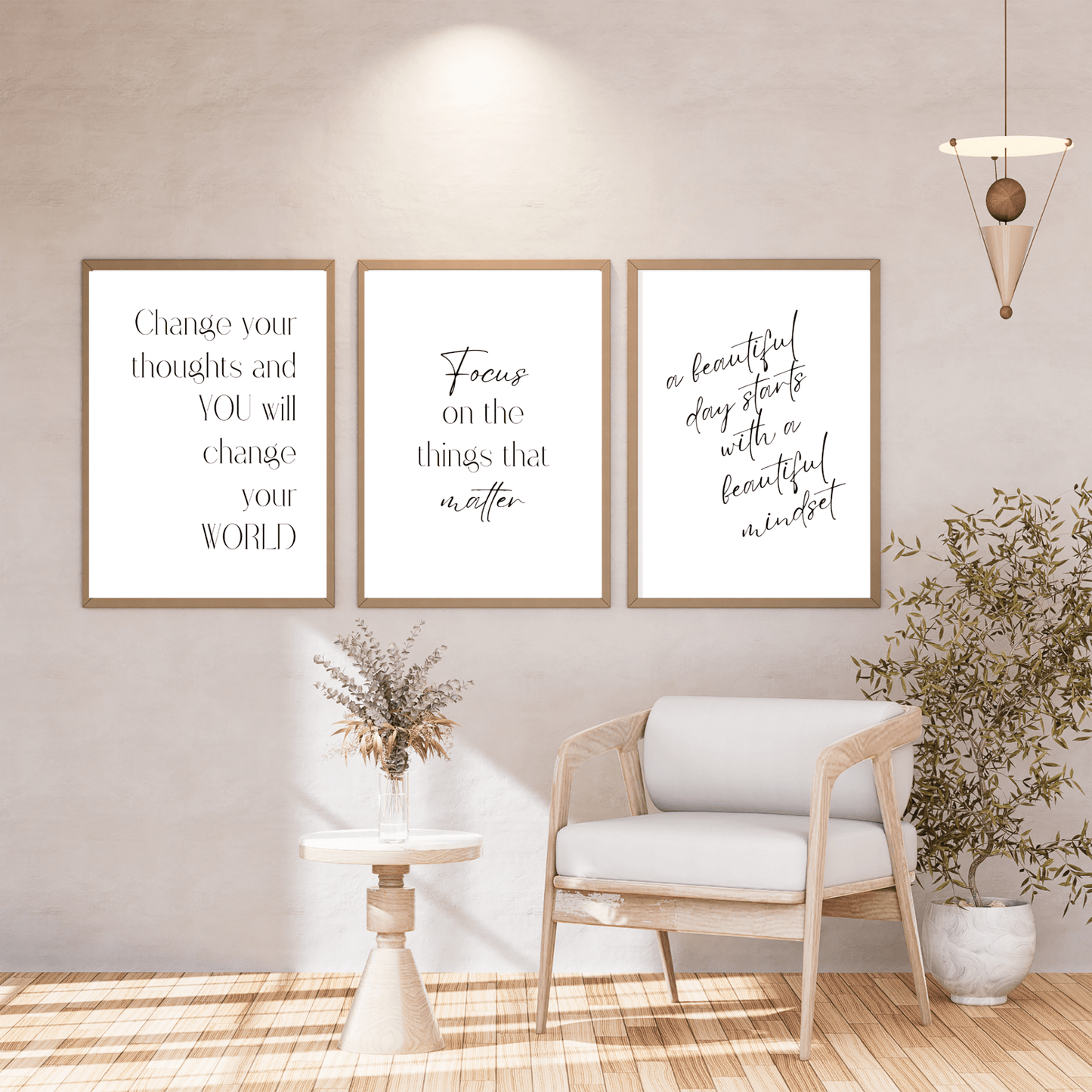 Mindset Collection — Printable Wall Art (Set of 3) - The Growcademy