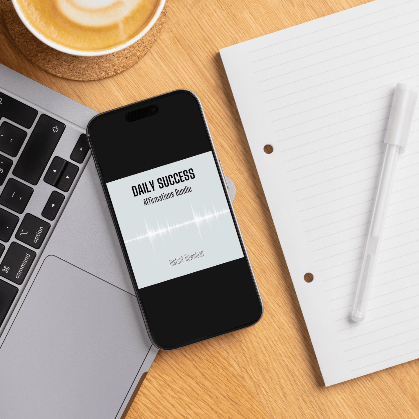 Daily Success Affirmation Bundle (Morning + Work Edition) - The Growcademy