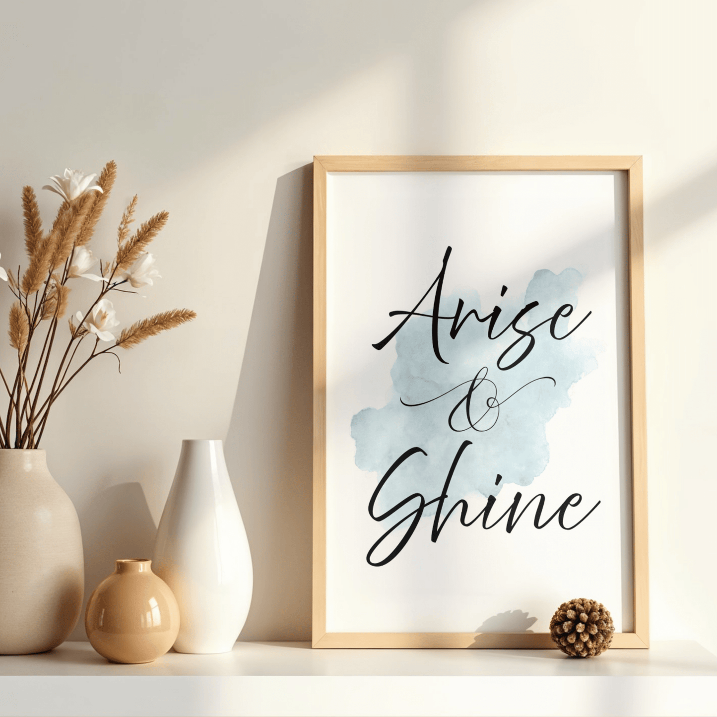 Arise & Shine | Inspirational Wall Art - Printable Download - The Growcademy