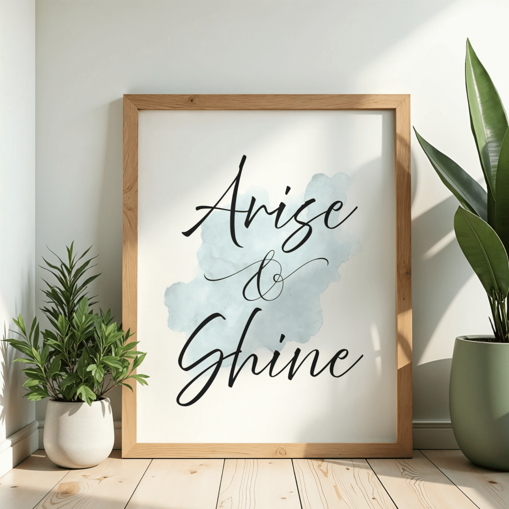 Arise & Shine | Inspirational Wall Art - Printable Download - The Growcademy