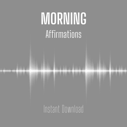 Morning Affirmations - Instant Digital Download MP3 - The Growcademy