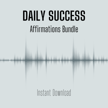 Daily Success Affirmation Bundle (Morning + Work Edition) - The Growcademy