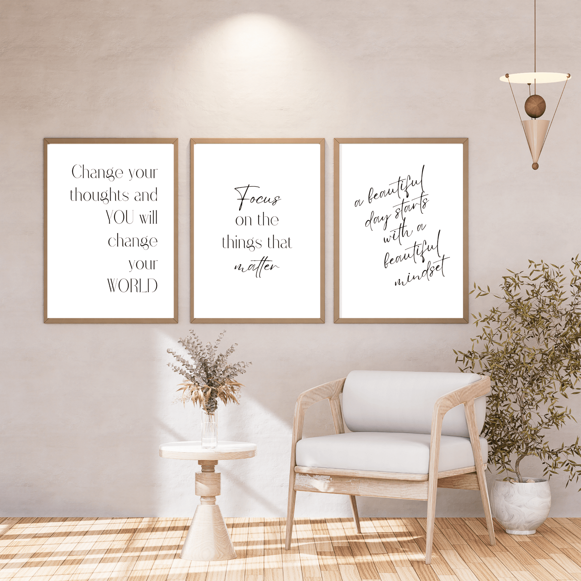 Mindset Collection — Printable Wall Art (Set of 3) - The Growcademy
