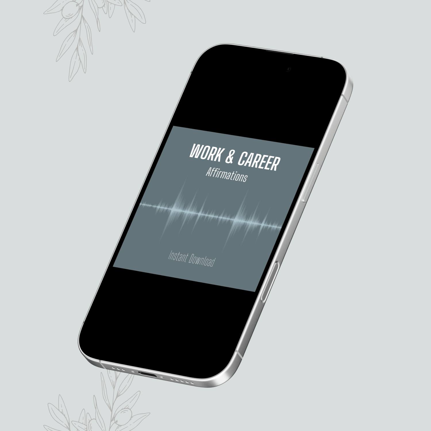 Work & Career Affirmations - Instant Digital Download - The Growcademy