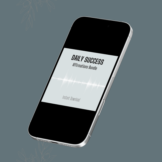 Daily Success Affirmation Bundle (Morning + Work Edition)