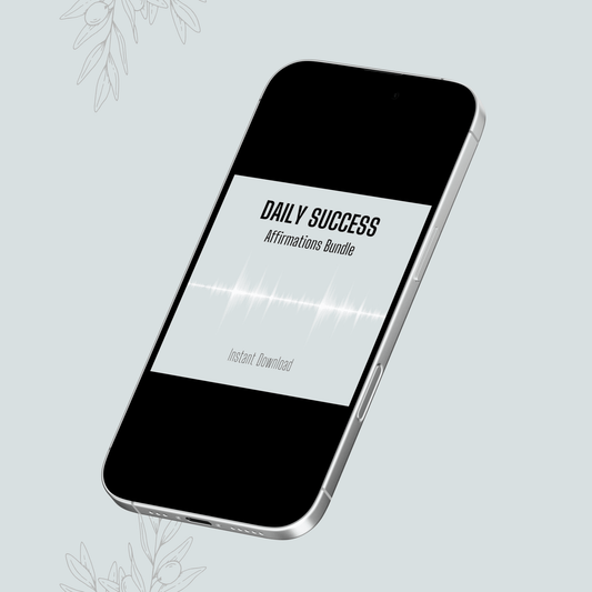 Daily Success Affirmation Bundle (Morning + Work Edition) - The Growcademy