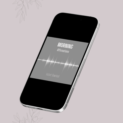 Morning Affirmations - Instant Digital Download MP3 - The Growcademy