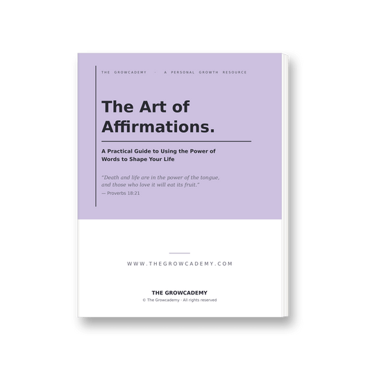 The Art of Affirmations Guide - Digital Download - The Growcademy